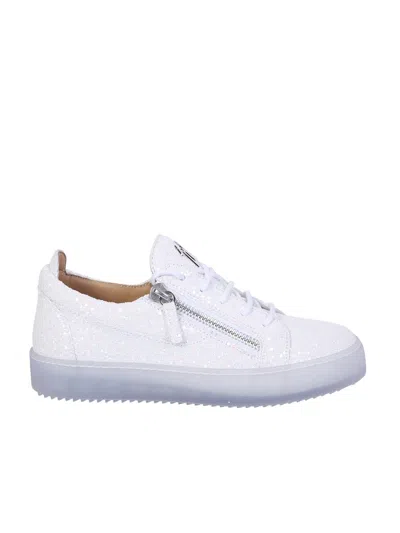 Shop Giuseppe Zanotti Sneakers In White