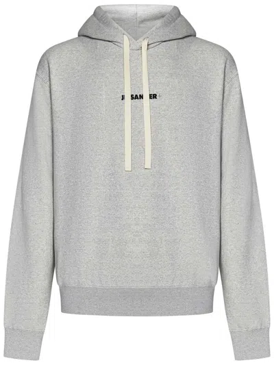 Shop Jil Sander Sweatshirt In Grey