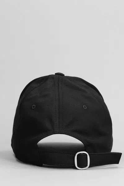Off-white Woman  Black Cotton Hat In Black