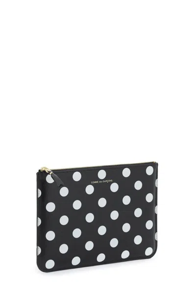 COMME DES GARÇONS POLKA DOTS POUCH 