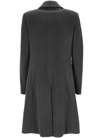 Shop Tagliatore 0205 Coats In Grey