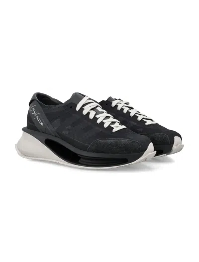 Shop Y-3 Adidas Gendo Run Sneakers In Black