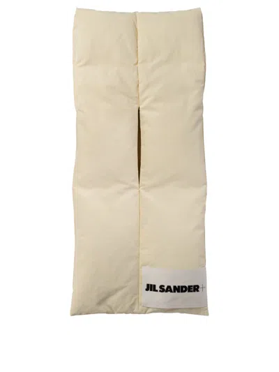 Shop Jil Sander Scarf With Patch