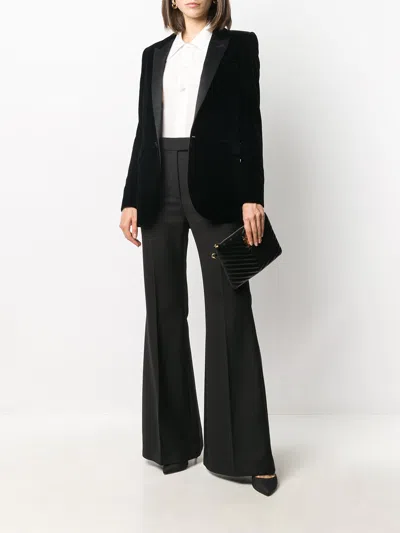 Saint Laurent Single-breasted Velvet Tuxedo Jacket