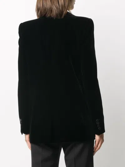 Saint Laurent Single-breasted Velvet Tuxedo Jacket