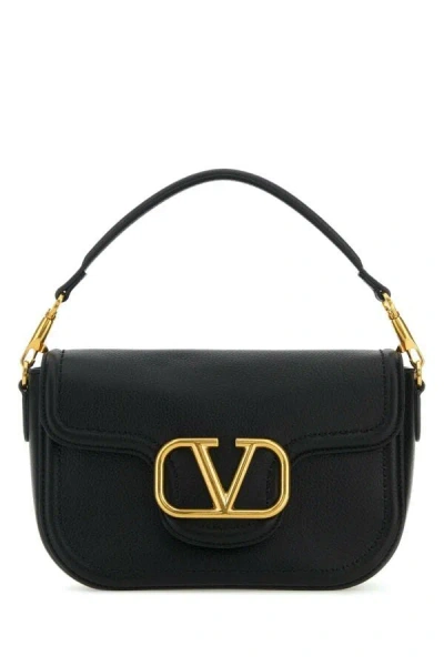 Valentino Shoulder Bag With Elegant Gold Hardware And Luxurious Finish In Multicolor