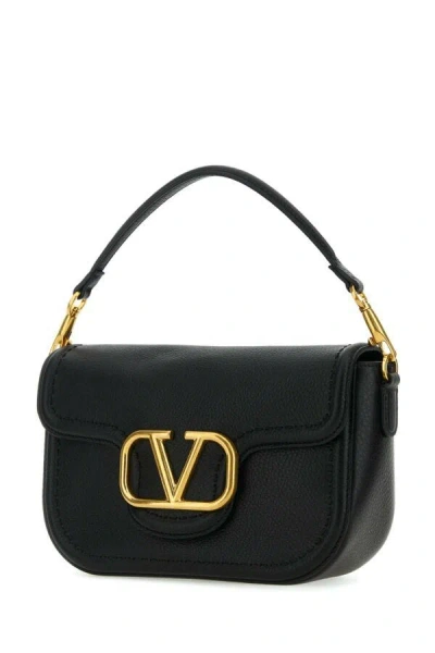Valentino Shoulder Bag With Elegant Gold Hardware And Luxurious Finish In Multicolor
