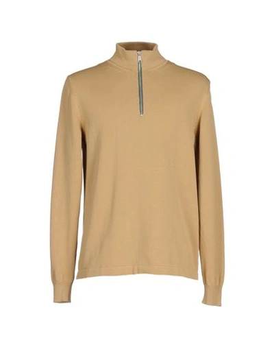 Dondup Sweater With Zip In Beige