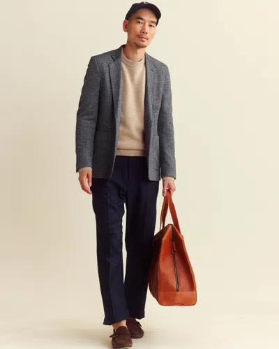 Billy Reid Knit Archie Jacket In Charcoal
