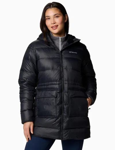 Columbia Harmony Falls Water Repellent 650 Fill Power Jacket In Black