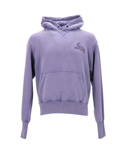 Eytys Lewis Hoodie In Purple Cotton In Purple