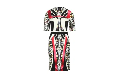Peter Pilotto Geometric Print Sheath Dress In Multicolor Polyester In Multi