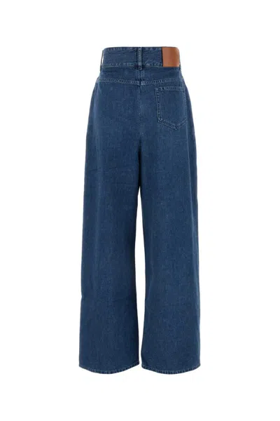 Shop Loewe Jeans In Blue