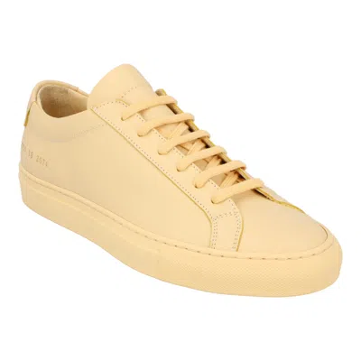 Common Projects Original Low-top Sneaker Achilles In Yellow