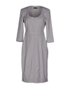 Emporio Armani Knee-length Dresses In Grey