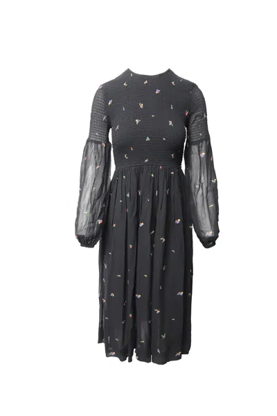 Ganni Midi Dresses In Multi