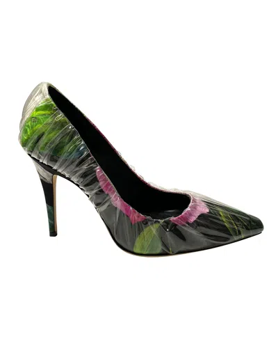 Jimmy Choo X Off-white Anne 100 Pumps In Multicolor Fabric In Multi