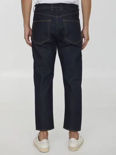 Shop Golden Goose Happy Jeans In Blue