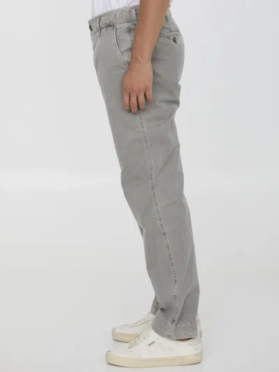 James Perse Trousers In Grey