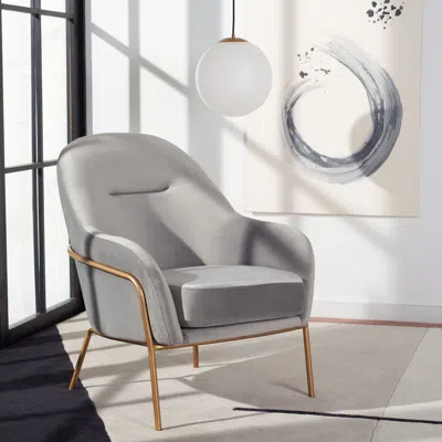 Safavieh Eleazer Velvet Accent Chair