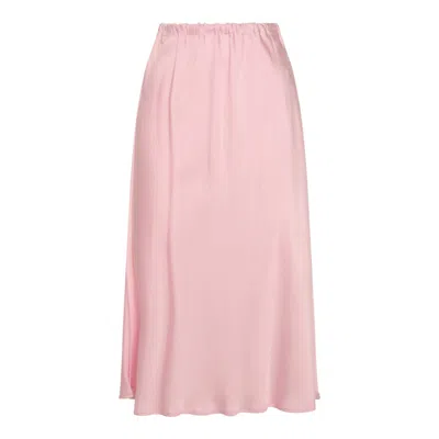Shop Jil Sander Skirts In Marshmallow