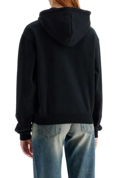 Shop Marc Jacobs Felpa The Hoodie In Black