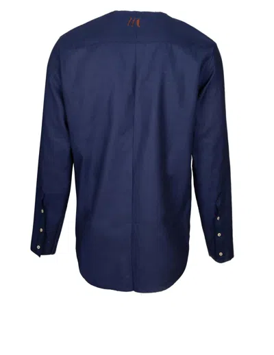 Marco Castelli Camisa - Azul In Blue