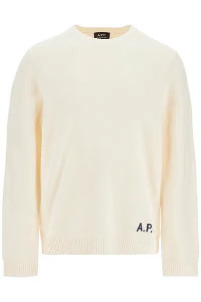 Shop Apc A.p.c. 'compact Wool Edward Pullover Sweater