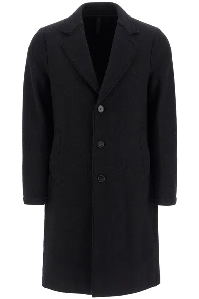 Shop Harris Wharf London Single Breasted Wool Coat In Boiled