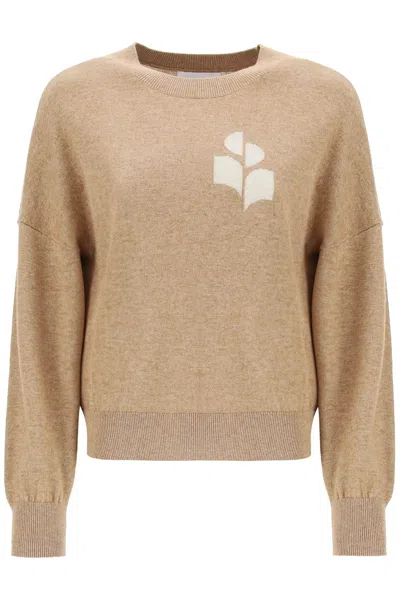 Shop Isabel Marant Étoile Isabel Marant Etoile Marisans Sweater With Logo Intarsia