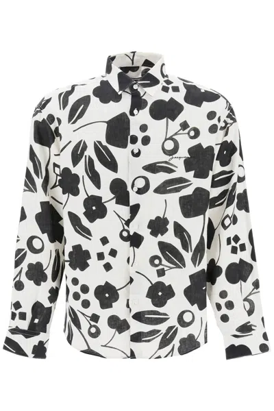 Shop Jacquemus Floreale\n\nlinen Shirt With