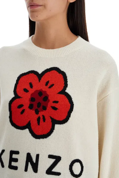 Shop Kenzo 'boke Flower Wool Pullover