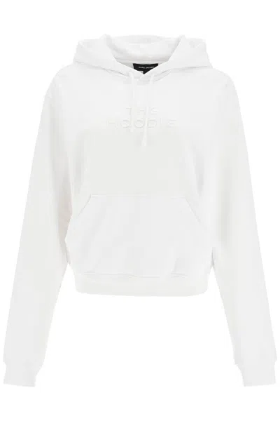 Marc Jacobs Embroidered Logo Hooded Sweatshirt