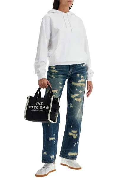 Marc Jacobs Embroidered Logo Hooded Sweatshirt