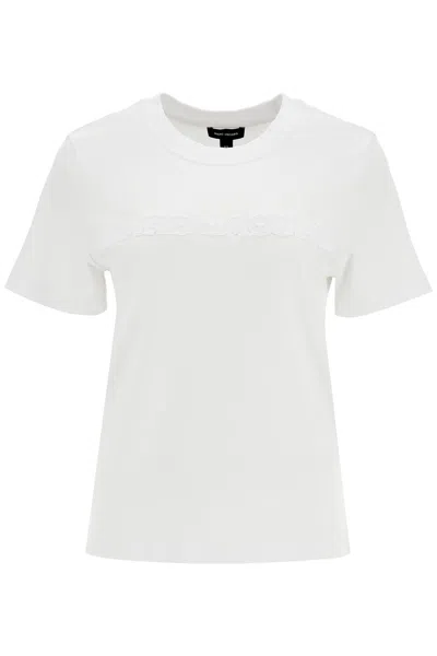 Marc Jacobs T Shirt With Patch Logo Design