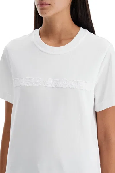 Marc Jacobs T Shirt With Patch Logo Design