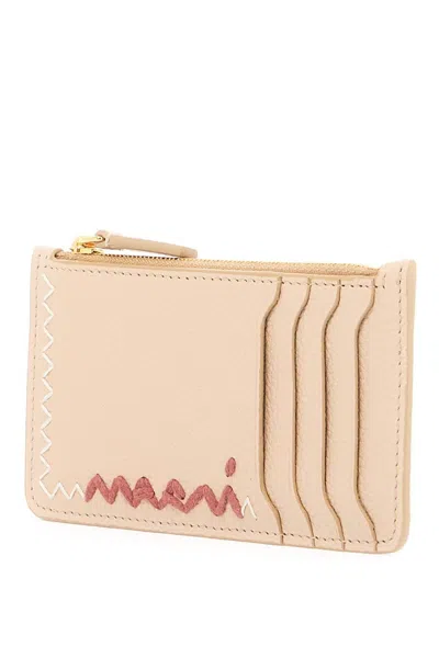 Shop Marni Embroidered Card Holder