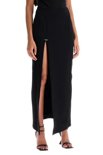 Mugler Heavy Fluid Midi Skirt