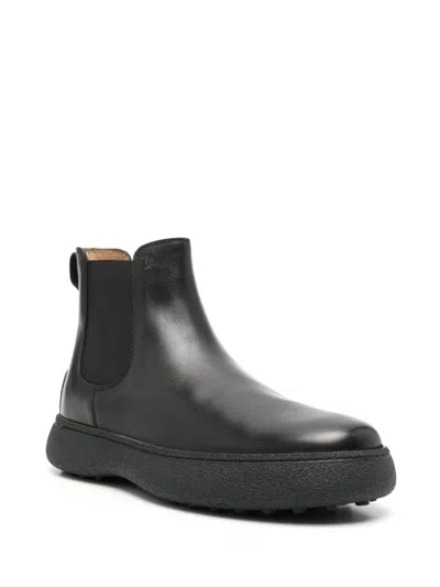 TOD'S TOD'S BOOTS BLACK 