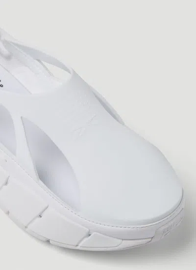 Maison Margiela X Reebok Cut-out Slip-on Sneakers In White