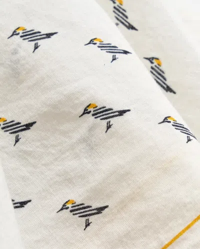 Billy Reid Yellowhammer Bandana In White