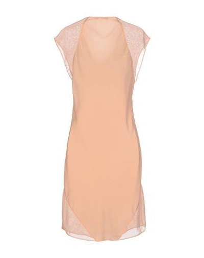 Shop Alexander Wang T Short Dresses In Salmon Pink