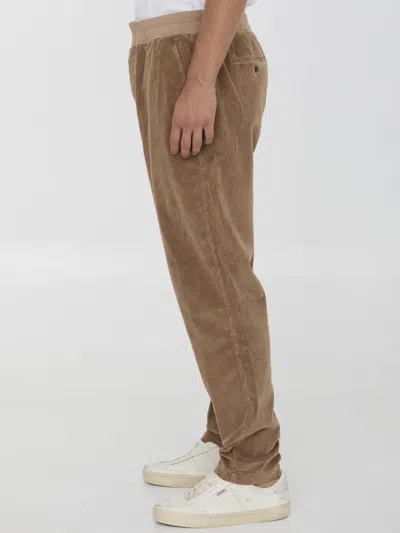 James Perse Corduroy Pants In Beige