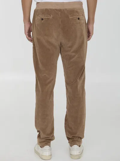 James Perse Corduroy Pants In Beige