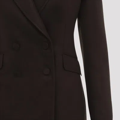 Gabriela Hearst Stephanie Blazier Silk Jacket In Brown