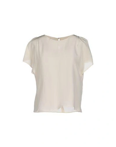 Shop Red Valentino Blouse In Ivory