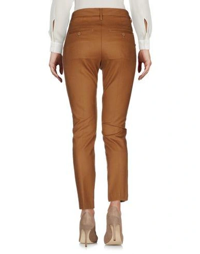 Shop Dondup Casual Pants In Brown