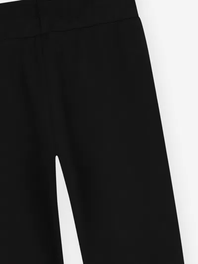 Karl Lagerfeld Boys Double Waistband Joggers In Black