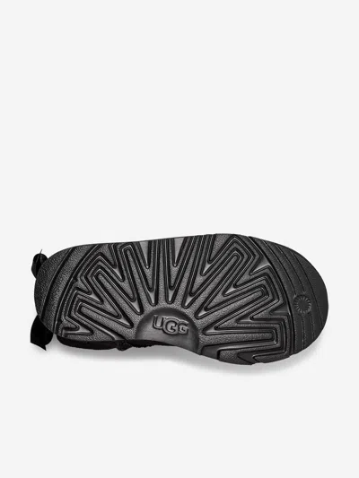 Ugg Suede Ankle Boots In Black
