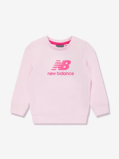 New Balance Girls Tracksuit And Gilet Set In Pink